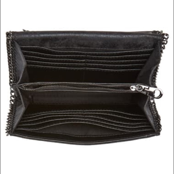 Chelsea28 Faux Leather Wallet on a Chain NWOT - Picture 3 of 6